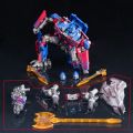 Transformation Toys Optimus Prime 8801A1 Finely Painted Version Action Figure Robot Car Model Toy For Boys Gift Collection. 