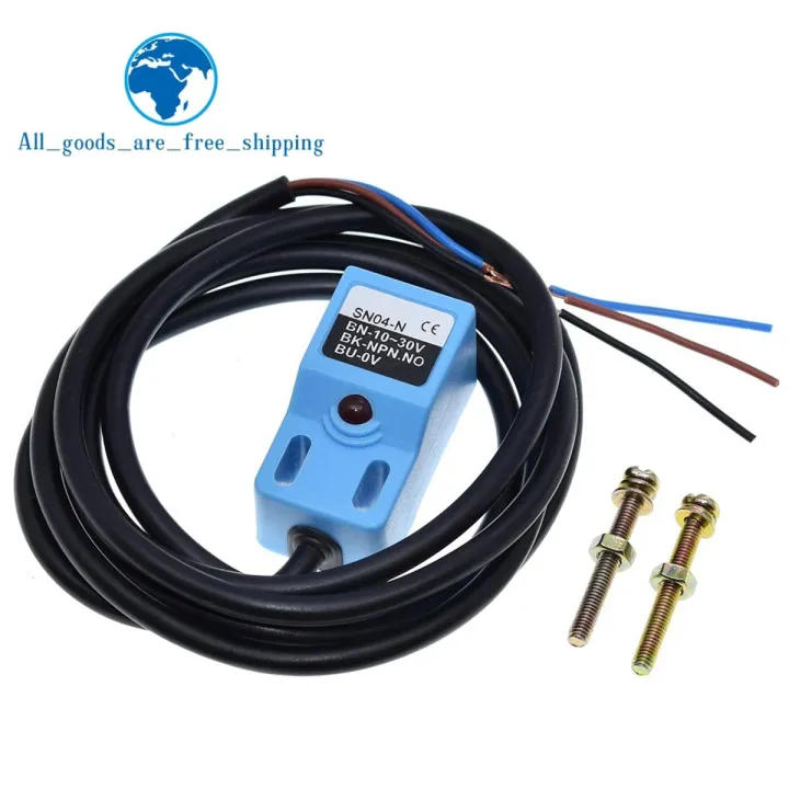 【happy one】SN04-N SN04-N2 NPN PNP NO NC DC 10-30V Inductive Proximity Sensor Detection Switch For arduino