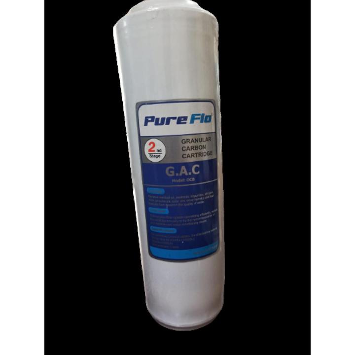 PUREFLO Granular Activated Carbon(Box Carbon)-10'' filter