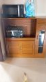 Andormahal Crockery Cabinet Kitchen Storage Cabinet Glass View (MDF). 
