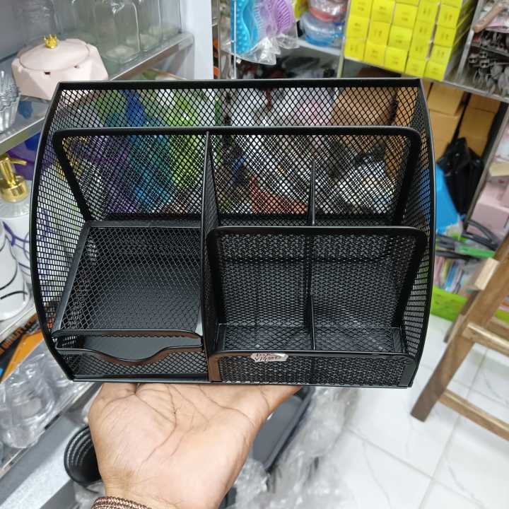 1%20pcs%20Desk%20Organizer%20Pen%20Stand%20for%20Study%20Table%20Stationery%20Organizer%20Metal%20Mesh%20Office%20Organizer%20Pen%20Holder%20-%20Image%202