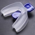 Anti Snoring Mouthguard Device Stop Snore Trays Silicone Mouthpiece Apnea Guard With Box For Men Women Good Sleep. 