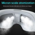 Electric Nano Steam Eye Massager Atomizing Eye Acupressure Massage Relieve Fatigue Dark Circles Improve Sleep Eye Care Machine.