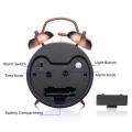 Explore The Bronze Perfect Kids' Bedroom Alarm Clock - A Heavy Copper Twin Bell Alarm Clock, The Ideal Choice For Students' Bedrooms - wall clock.