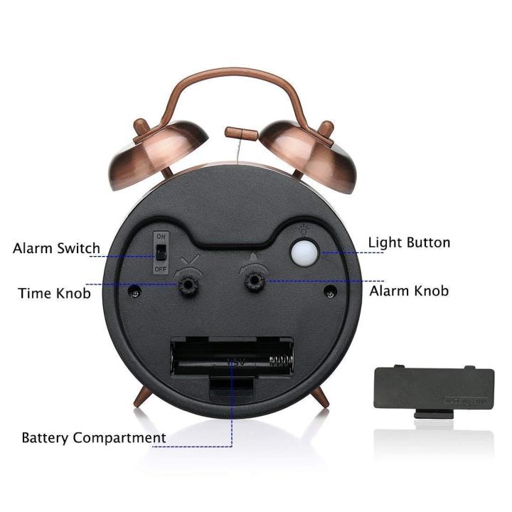 Explore%20The%20Bronze%20Perfect%20Kids'%20Bedroom%20Alarm%20Clock%20-%20A%20Heavy%20Copper%20Twin%20Bell%20Alarm%20Clock,%20The%20Ideal%20Choice%20For%20Students'%20Bedrooms%20-%20wall%20clock%20-%20Image%206
