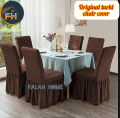 6 pis chair cover turki Elastic Stretch Chair Cover for all dining chair from Falah Home. 