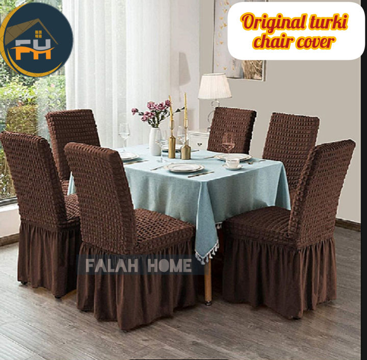 6%20pis%20chair%20cover%20turki%20Elastic%20Stretch%20Chair%20Cover%20for%20all%20dining%20chair%20marron%20colour%20from%20Falah%20Homec%20-%20Image%205
