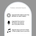 JCALLY Black TC08 PRO Silver Plated TYPE-C Earphone Upgrade Cable With MIC MMCX 2Pin 0.75/0.78 QDC for KZ KBEAR TRN 7HZ TFZ.