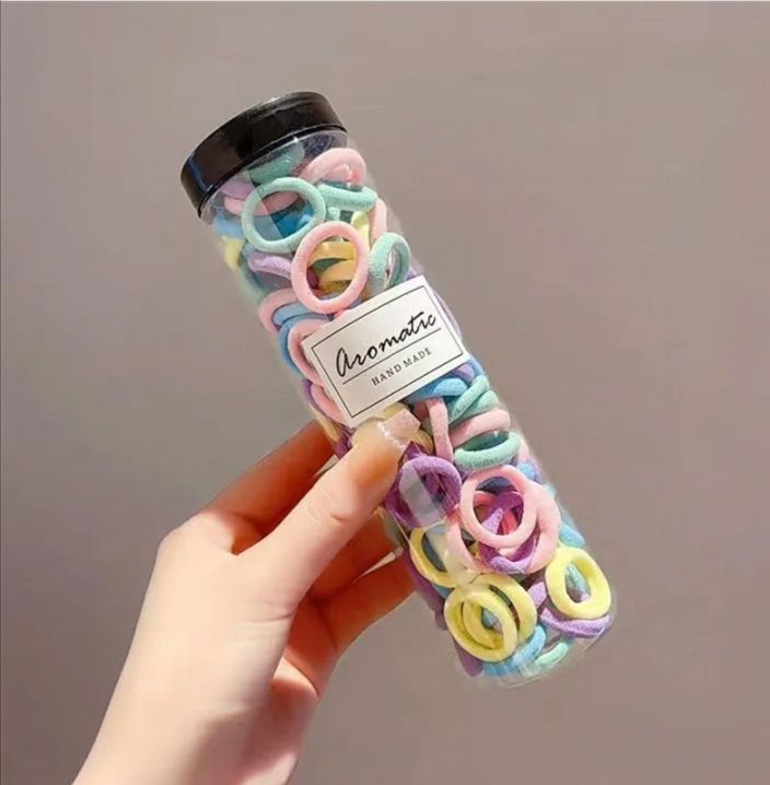 100%20Pcs/set%20Baby%20Girl%20Rubber%20Bands%20Kids%20Elastic%20Hair%20Bands%20for%20Children%20Mixed%20Colors%20Mini%20Ponytail%20Holder%20Baby%20Hair%20Accessories%20-%20Image%204