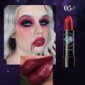 Glitter Lipstick Waterproof Long Lasting Diamond Pearlescent Metallic Lipstick Black Lipgloss Women Lips Makeup Cosmetic. 
