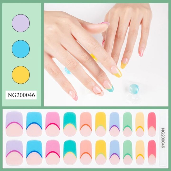 20/16Tips/Sheet%20Semi-Cured%20Gel%20Nail%20Patch%20Pink%20Tulip%20Flower%20Adhesive%20Sliders%20Long%20Lasting%20Full%20Cover%20Nail%20Stcikers%20UV%20Lamp%20Neede%20-%20Image%203