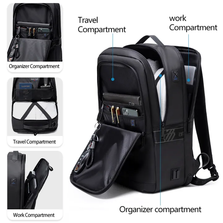 ARCTIC%20HUNTER%203%20in%201%20Backpack%20Male%20Multifunction%20Portable%20Hand%20Bag/Shoulder%20Business%20Travel%20Laptop%20Backpack%20Men%20Bag%20B00483%20-%20Image%206