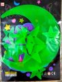 Glow In The Dark Luminous Star Stickers Halloween Decorations for Home Toy -1pac.