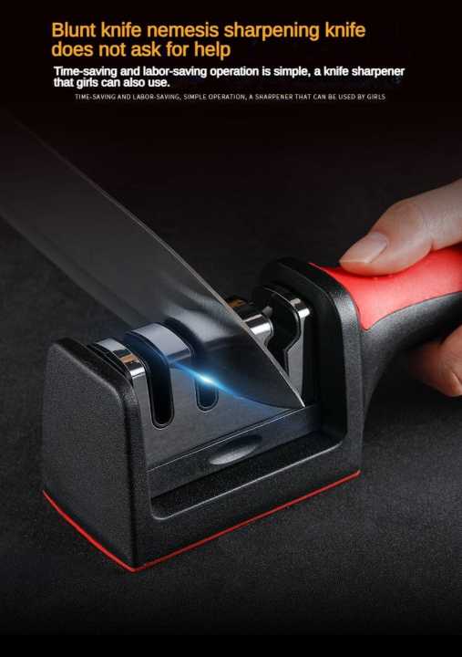 Plastic%20and%20Stainless%20Steel%20Knife%20Sharpener%20Effortlessly%20Enhances%20Blade's%20Sharpness,%20Ensuring%20Optimal%20Cutting%20Performance%20and%20Durability%20-%20Image%204