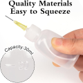 Needle Tip Glue Applicator Bottles, Precision Tip Squeeze.