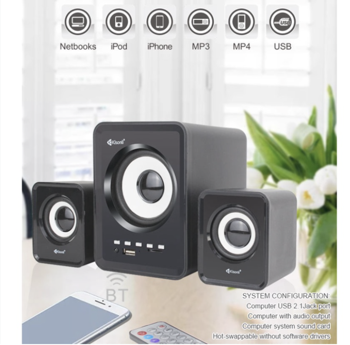 KISONLI%20U2800BT%20USB%20Power%20Bluetooth%20Gaming%20Speaker%20Support%20BT%20USB%20TF%20Card%20&%20FM%20Radio%20-%20Image%202