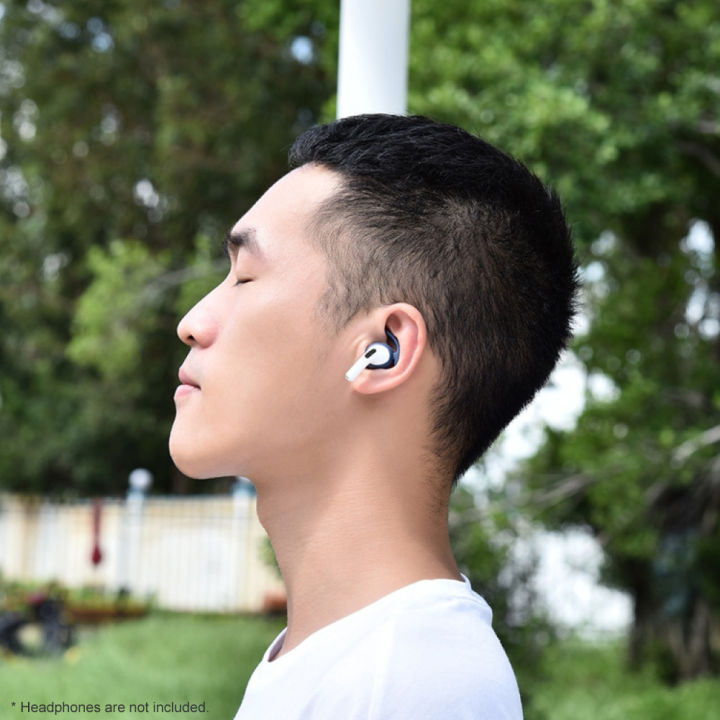 2Pcs%20Anti-lost%20Anti-slip%20Soft%20Earcaps%20Earphone%20Protective%20Cover%20for%20AirPods%20Pro%20-%20Image%204