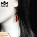 Carat Dangle Earrings Drop-resistant Long Pendant Hook Earrings. 