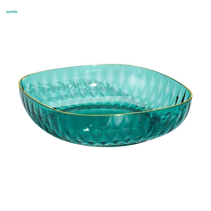 Fruit Plate Reusable Food Storage Tray for Cafe Household Decorations