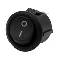 2x On/Off Self Latching Press Buttons Rocker for Car Auto Boat black.
