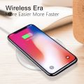 LED Wireless Charger For iphone 11 7 Plus Wireless Charging Adapter For Samsung S9 S9 Ultra Thin Qi Wireless Charger Receiver BQ. 