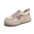 2023 summer new ins Korean version hollow white shoes female students thick bottom breathable casual sports shoes. 