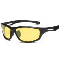 Night Driving Glasses Anti-Glare Night Vision Glasses Men Women, Sport Night Sight Glasses for Running Cycling Fishing Driving, TR90. 