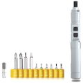 Electric Screwdriver 3.6V Small Screwdriver, USB Fast Charge Screwdriver Kit, Pen-Sized Mini Screwdriver. 