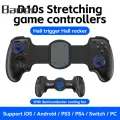 Baoer Tablet Controller Handle Wireless Game Stretching Joystick Dual Hall Sensor Gamepad With Six-axis Motion Sensing For Phones. 