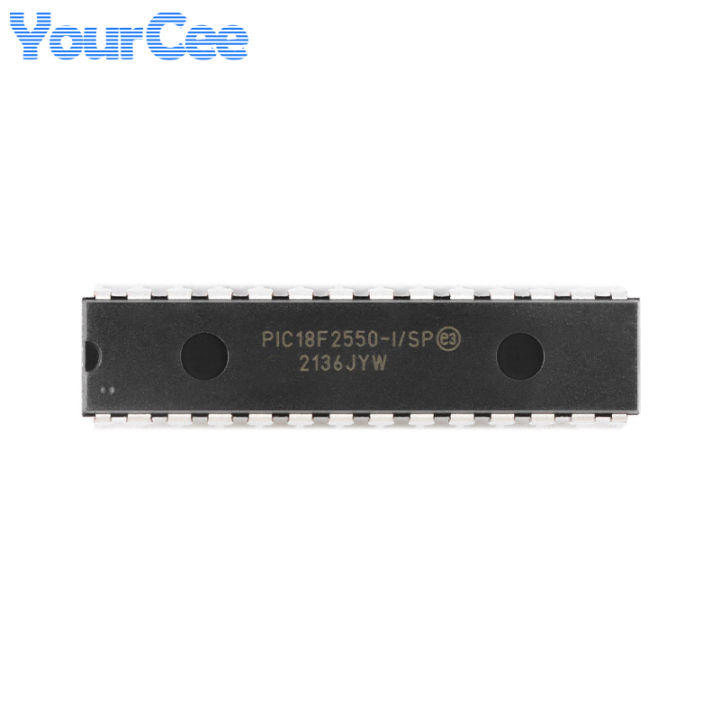 PIC18F2550%20PIC18F2550%20I/SP%20PDIP%2028%20SMD%20IC%20Chip%20High%20Performance%20Enhanced%20Flash%20USB%20Microcontroller%20-%20Image%204