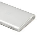 TPU Rubber Skin Case compatible with Apple iPod nano 7th Generation, Frost Clear White.