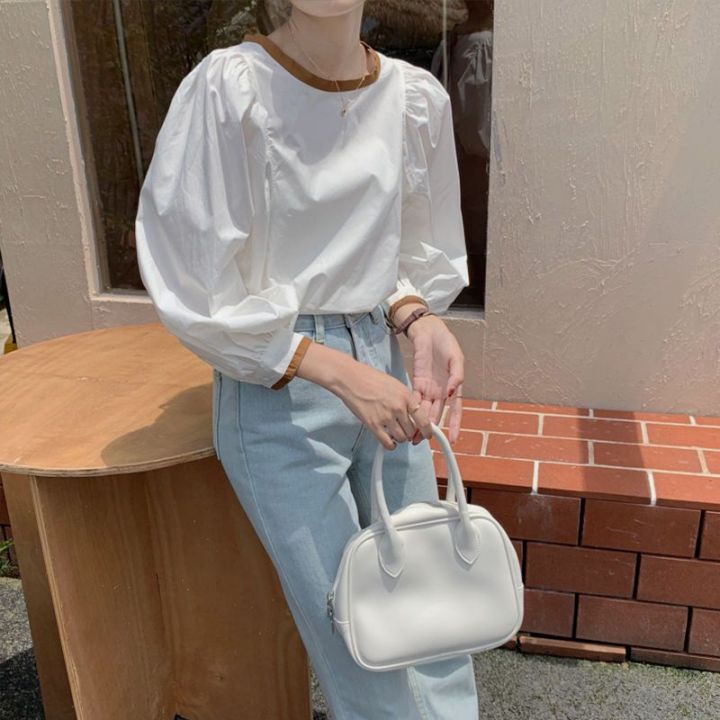 Niche%20Elegant%20Long%20Sleeve%20Blouse%20Women%202023%20Spring%20New%20Korean%20Style%20Loose-Fitting%20Blouse%20Design%20Sense%20Bishop%20Sleeves%20Top%20-%20Image%207