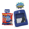 Buy 2 Surf Excel Synthetic Laundry Detergent Powder 1kg Get A Laundry Bag Free. 