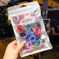 50Pcs Baby Girl Elastic Hair Bands Multicolor Kids Ponytail Holder Rubber Bands Children Hair Ring Baby Girl Hair Accessories. 