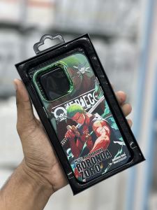 Bilashmart For iPhone 14 Pro Max - Premium Trendy Anime Piece Phone Case Compatible Zoro Shockproof Back Cover