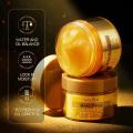 24K Gold Serum Cream Sleeping Mask Repair for Night Whitening Sleeping Beauty Mask Gel Cream Moisturizing Whitening Anti-wrinkle. 