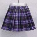 College Style T-shirt Short Summer New Girls JK Set Children's Clothing Fashionable Pleated Skirt.