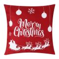 Christmas Style Cushion Cover Sofa Bed Pillowcase Pillow Case Home Car Decoration. 
