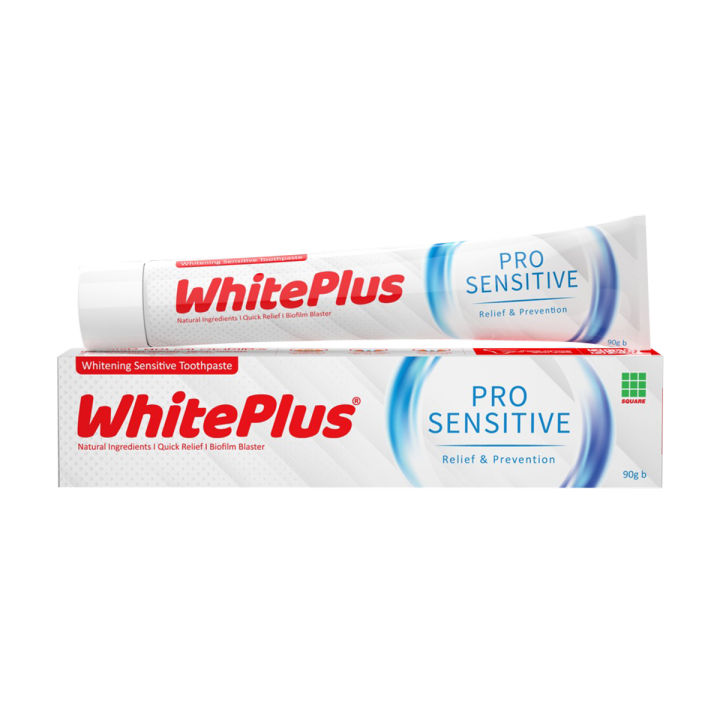 White Plus Whitening Pro-Sensitive Toothpaste - 90gm