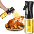 1 Piece Oil Sprayer for Cooking,for Salad Making/Baking/Frying 200Ml Olive Oil Spray Bottle Sprayer , Black.