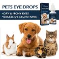 Cataract Drops For Pets, Therapeutic Eye Lubricating Drop For Dog Cats, Improve Vision Clarity, Health Dryness. 