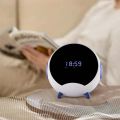 Star Planet Smart Wireless Charging Bluetooth Speaker Home Desktop Phone Stand Alarm Clock Bluetooth Speaker- Time Square. 