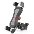 Bicycle Motorcycle Phone Mount Aluminum Bike Phone Holder with Retractable Button for Mountain Bike Road Bicycle Motobike for 4-6.5inch Cellphone. 