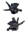 Shimano SL-M310 3x8-Speed Bike Shifters Left & Right Pair - High-Quality Bicycle Gear Levers.