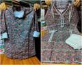 Ready Made Mix-Cotton Viral Couple Set/Matching Dress/Traditionally Dress/ Fashionable Long Salwar Kameez/ Full Sleves Shirt For Stylish Woman / Man (2pis).