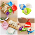 Kitchen tools 4 pcs plastic dough press dumpling pie maker.