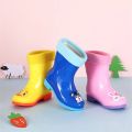 Cartoon Cute Duck Dolphin Children Rain Shoes for Boys Girls Waterproof PVC Rubber Non Slip Toddler Kids Rain Boots. 