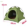 Cat House Anti Slip Handmade Kennel Pet Tent Nest for Camping Cats L. 