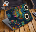 Owl Oil Poster Premium Laptop Sticker AR-5766. 