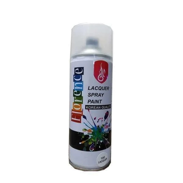 400ml Clear Lacquer Glossy Spray Paint